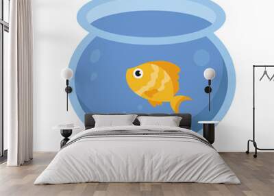 fish in a bowl Wall mural