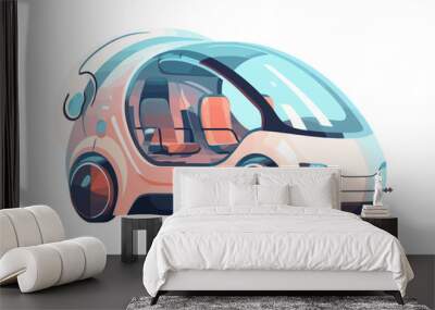 futuristic automotive modern car Generative AI Wall mural