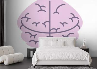 human brain organ Wall mural