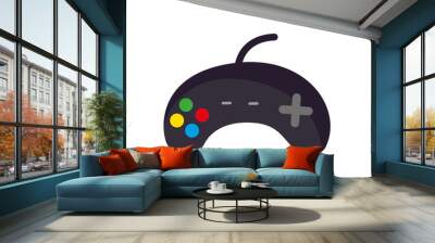 video game control accesory icon Wall mural