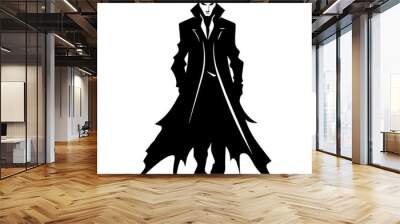 vampire silhouette vector Wall mural