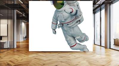 astronaut in a white background Wall mural