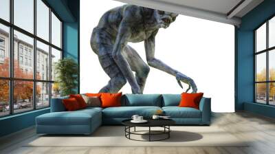 hammerhead alien exploring arround Wall mural