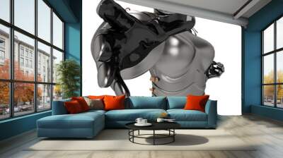 knight metal lady will get you Wall mural