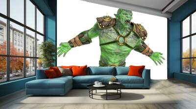 orc warrior is angry Wall mural