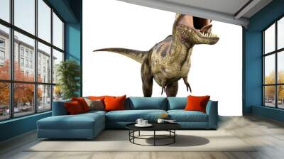 tyrannosaurus the big green one Wall mural