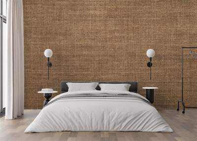 fabric texture background, linen fiber woven material Wall mural