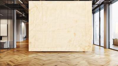 light paper texture with empty space. old parchment as background Wall mural