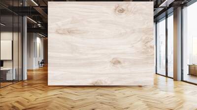 Wood texture panel background a wooden table top view Wall mural