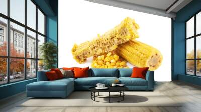 Composition of two corncobs Wall mural