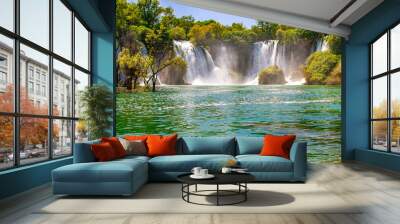 Kravice Waterfalls in Bosnia and Herzegovina Wall mural