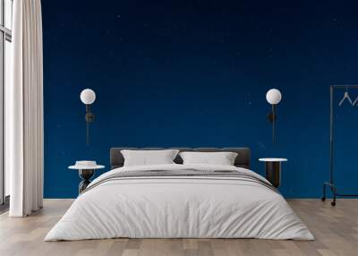 Bright starry night sky Wall mural