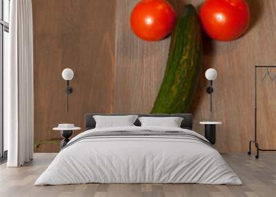 Fresh vegetables Wall mural