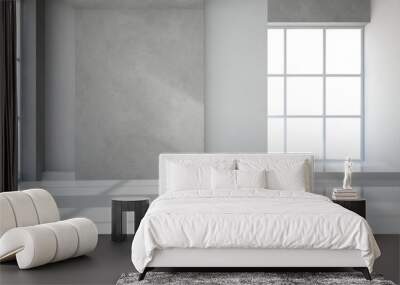 empty modern room Wall mural