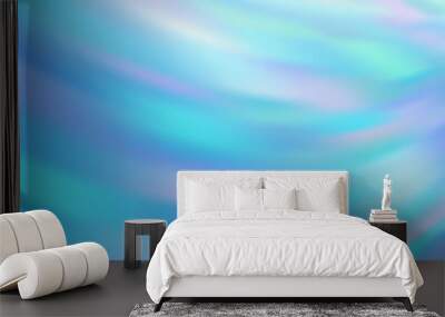 Light BLUE vector blur pattern. An elegant bright illustration with gradient. The background for your creative designs. Wall mural