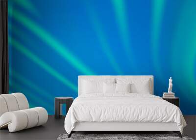 Light BLUE vector bokeh pattern. A vague abstract illustration with gradient. The elegant pattern for brand book. Wall mural