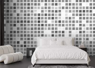 Light Silver, Gray vector layout with lines, rectangles. Wall mural