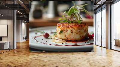 opulent crab cake Wall mural