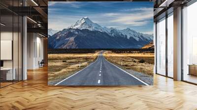 Mount Cook, New Zealand Wall mural