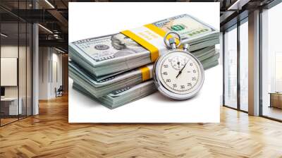 Time is money Wall mural