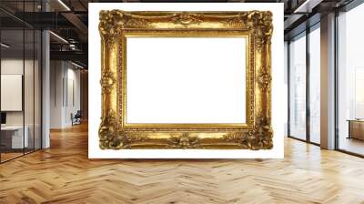 Gold Picture Frame Wall mural