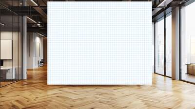 graph paper. seamless pattern. architect backgound. millimeter grid. vector Wall mural