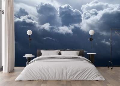 Storm clouds Wall mural