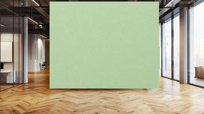 Light green paper background, colorful texture. Wall mural