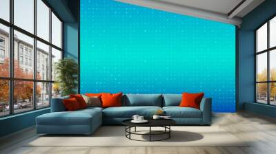 Abstract gradient geometric background with squares Wall mural