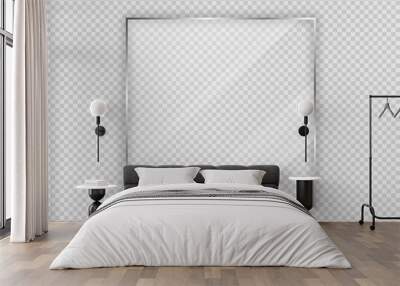 GlassPlate-04 Wall mural