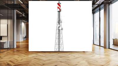 3d detailed communication tower, wireless equipment Wall mural