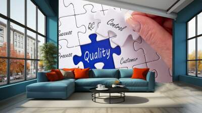 Quality Control Wall mural