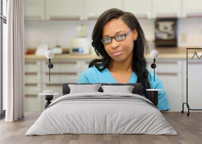 Young Female Healthcare Worker Wall mural