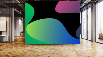 abstract gradient background Wall mural