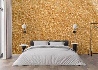 Close up brown sugar background Wall mural