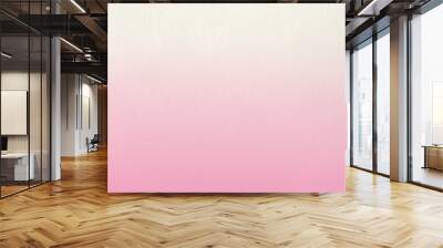 Texture white paper with pink gradient as background. Wall mural