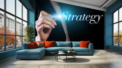 strategy Wall mural