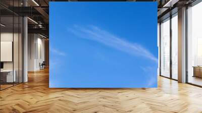 Foto del cielo con nuvole sfumate Wall mural