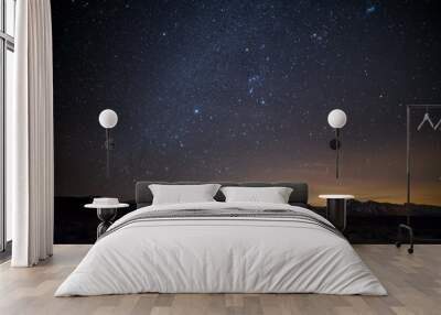 Milky Way Over Sierra Eastside Wall mural