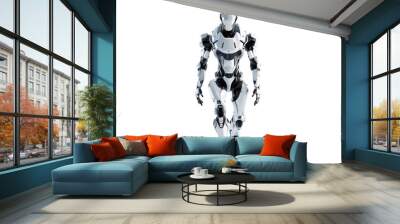 uturistic robot walking Wall mural