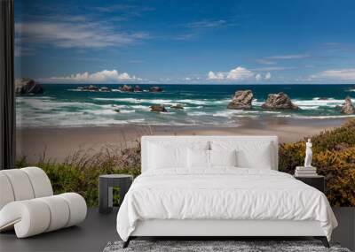 Oregon Coast Panorama by Bandon Oregon Wall mural