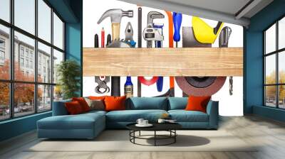 Carpentry background Wall mural