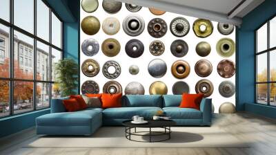 jeans rivets Wall mural