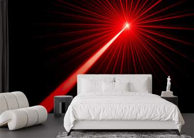 laser beam light effect Wall mural