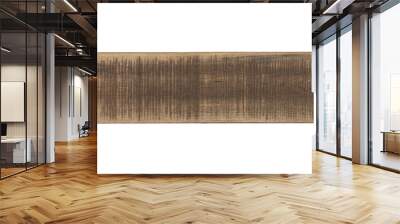 Rustic wood board with nails Wall mural