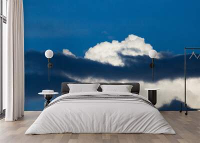 beautiful sky and clouds Wall mural