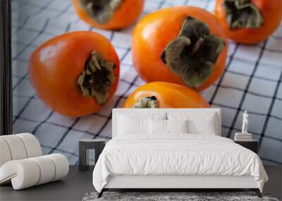 ripe persimmon Wall mural