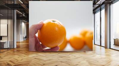 Valencia orange or Chinese orange Wall mural