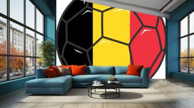 Ball Flag Football Euro 2024 Wall mural