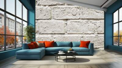 Brick wall background textured Wall mural